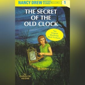 Nancy Drew The Secret of the Old Clock Carolyn Keene Mystery Hard Cover 1987